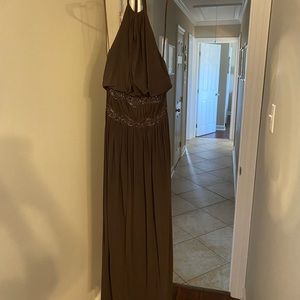 Ball gown/bridesmaids dress/black-tie/prom floor length gown